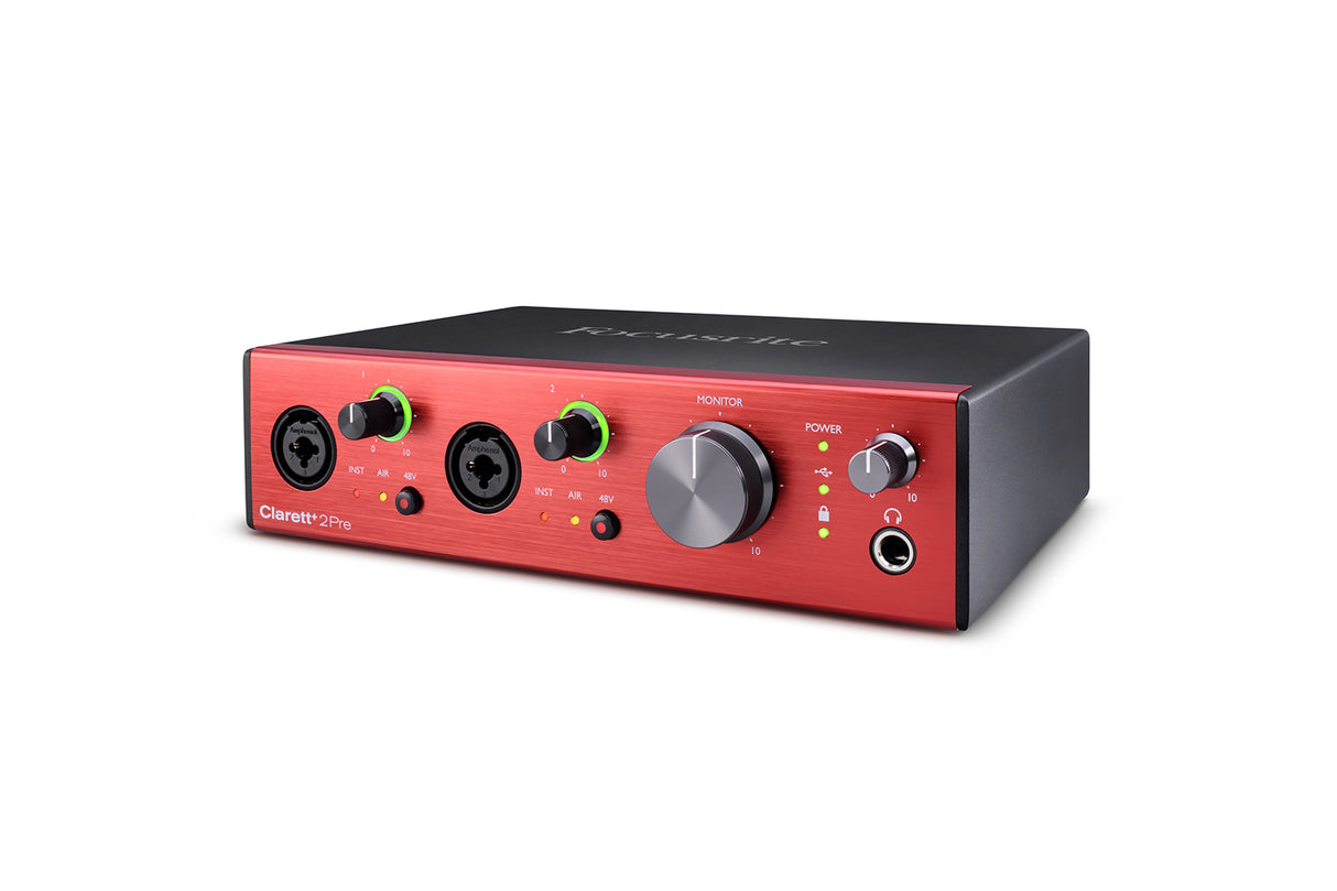 Focusrite Clarett + 2Pre USB-lydkort