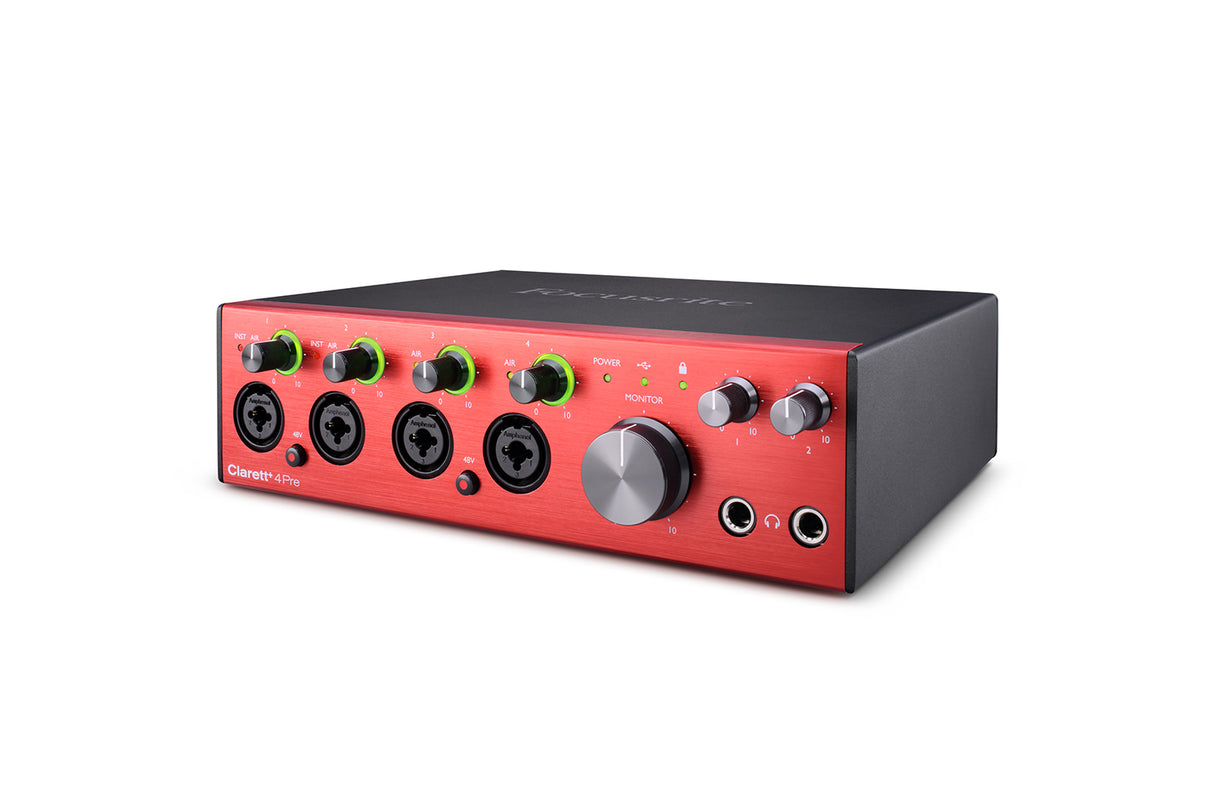 Focusrite Clarett + 4Pre USB-lydkort