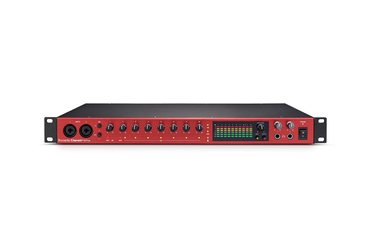 Focusrite Clarett+ 8Pre USB-lydkort