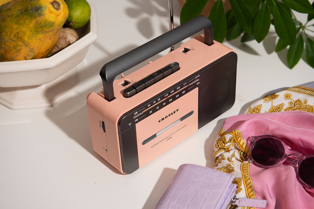 Crosley Kassettspiller (Rose Gold )