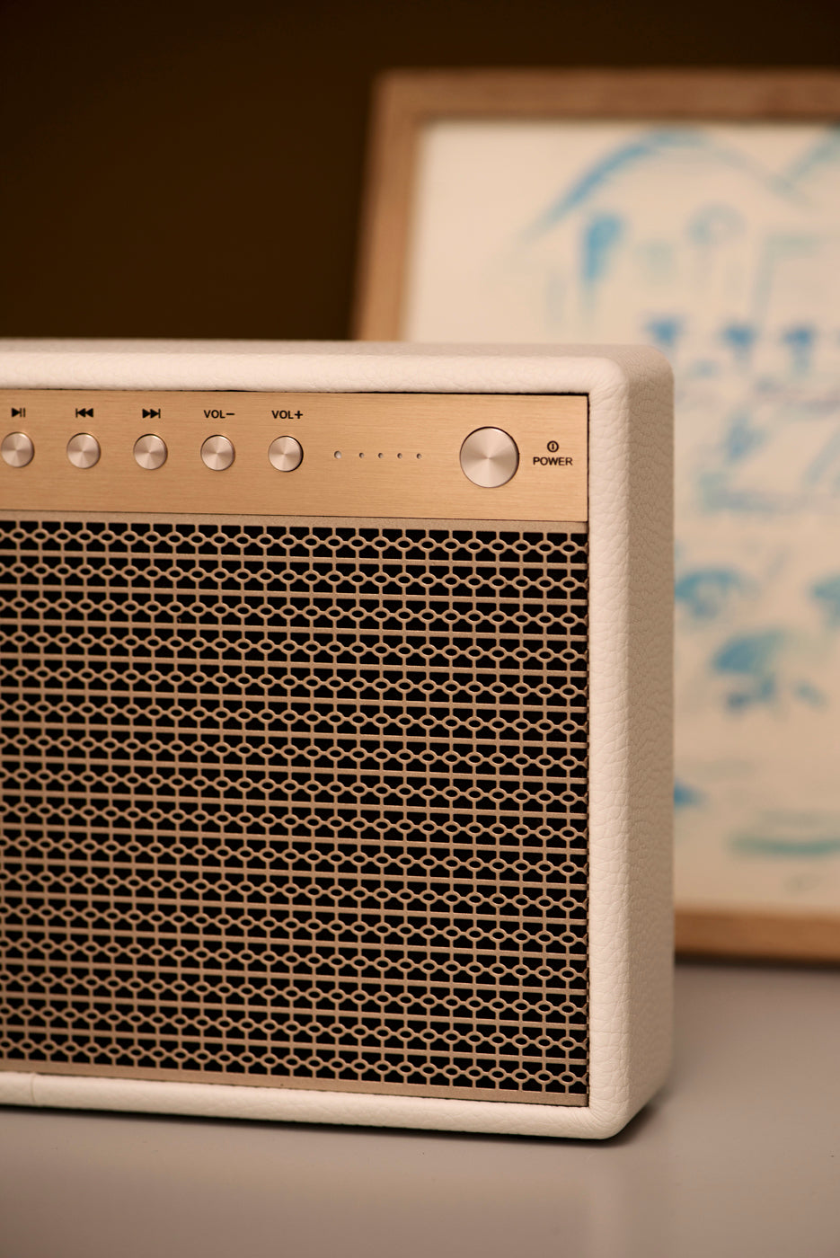 Crosley Montero Bluetooth høyttaler (hvit)