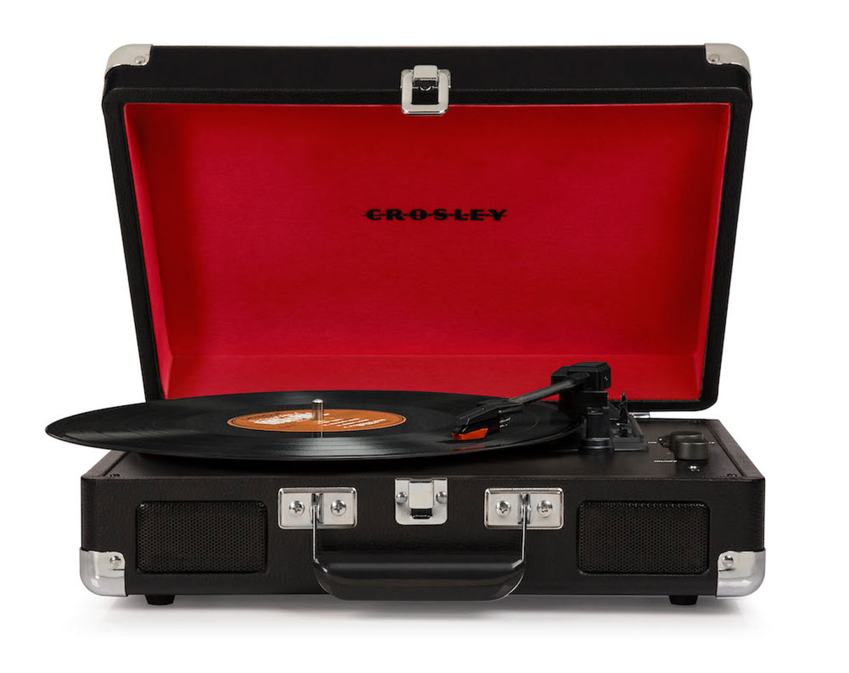 Crosley Cruiser Plus platespiller toveis Bluetooth (svart)