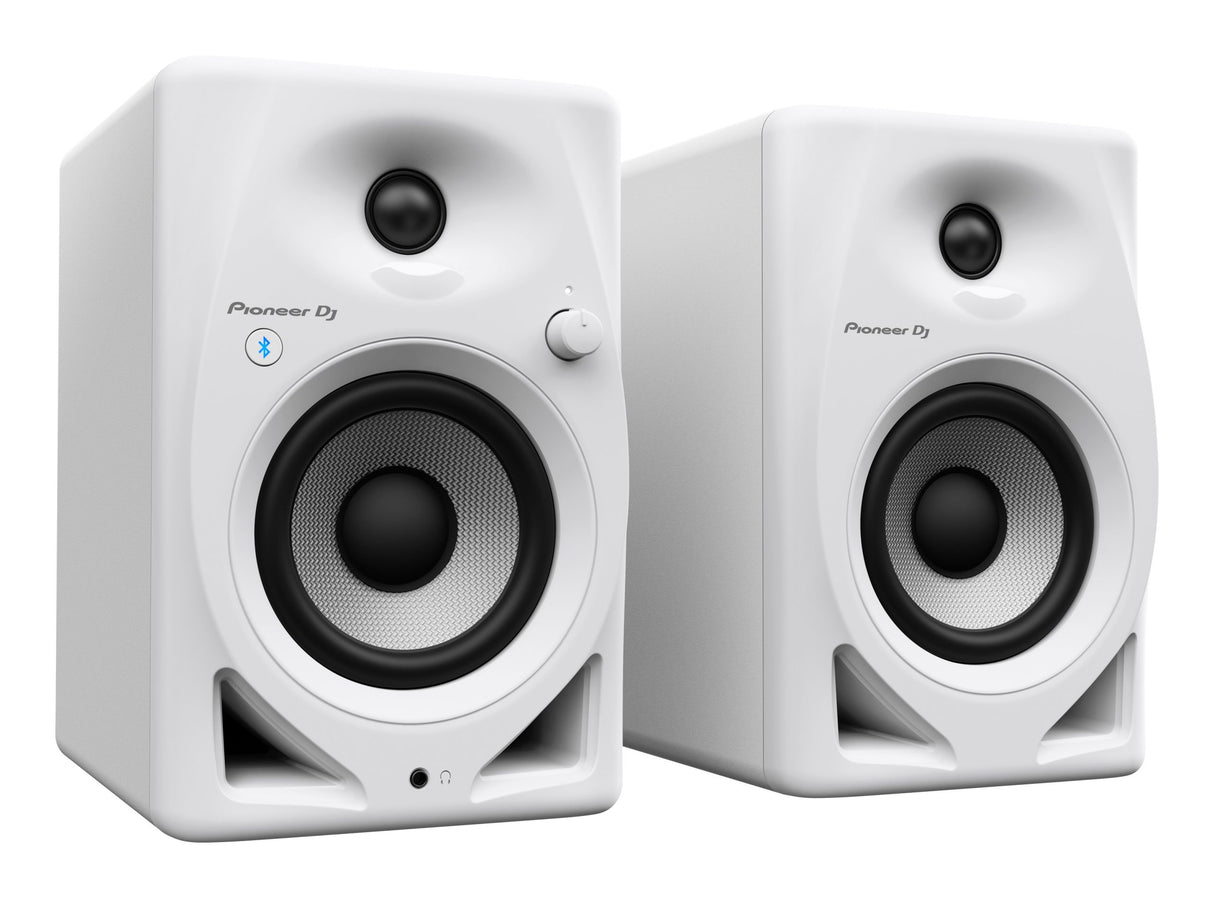 Pioneer DJ DM-40D-BT-W studiomonitorer med Bluetooth (hvit)