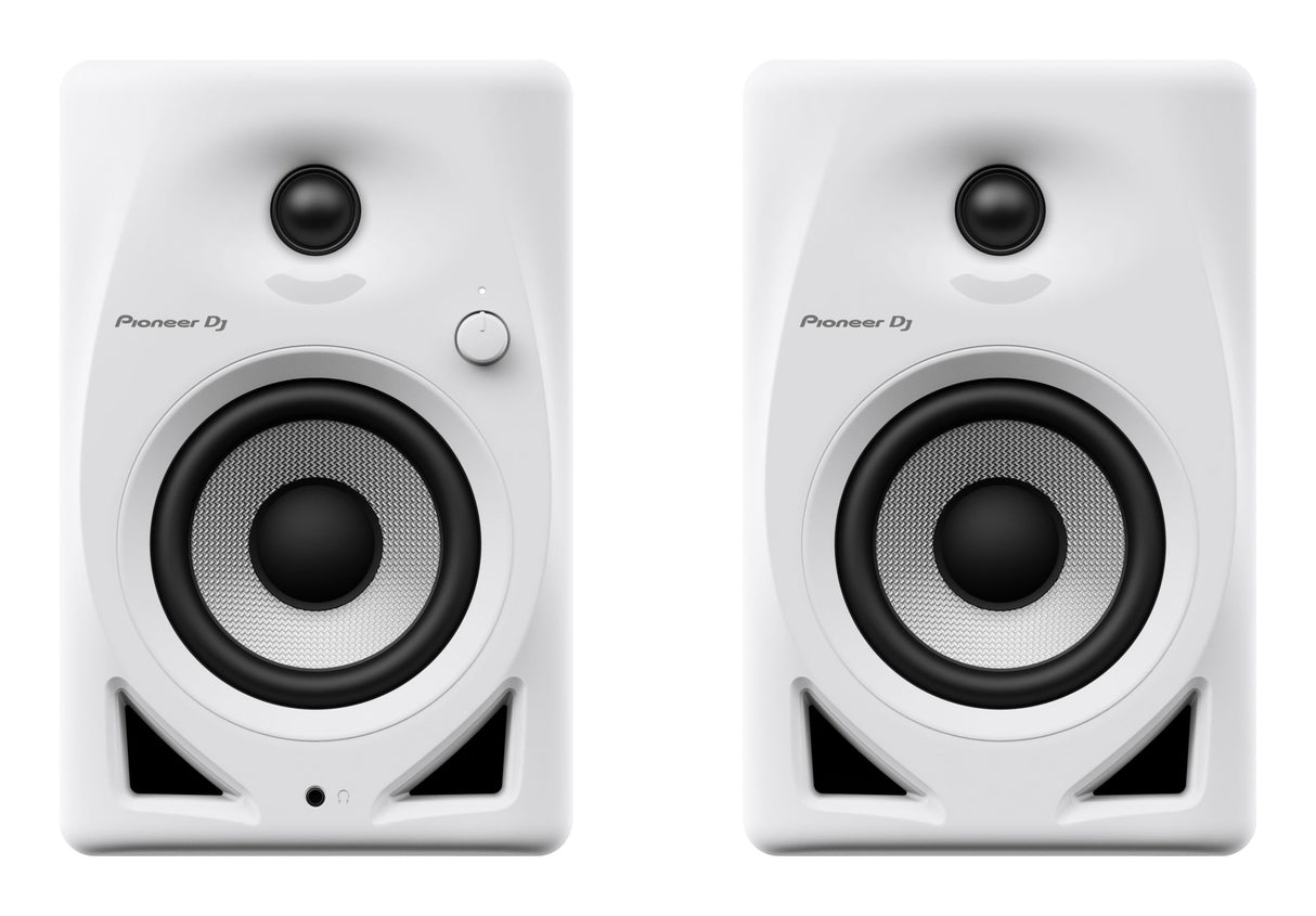 Pioneer DJ DM-40D-W aktive studiomonitorer (hvit)