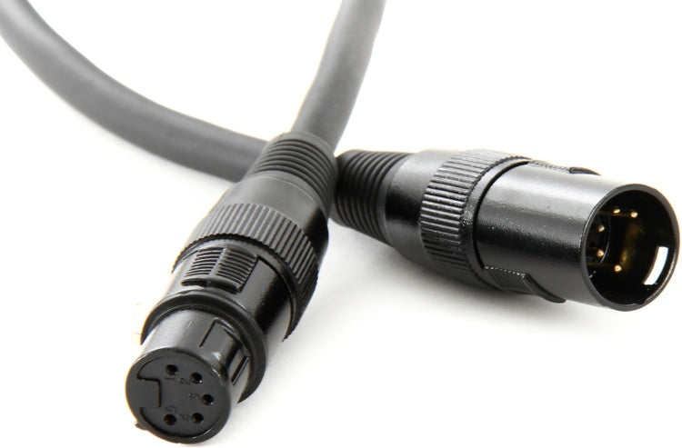 DMX-kabel 5 polet (0,5 m)