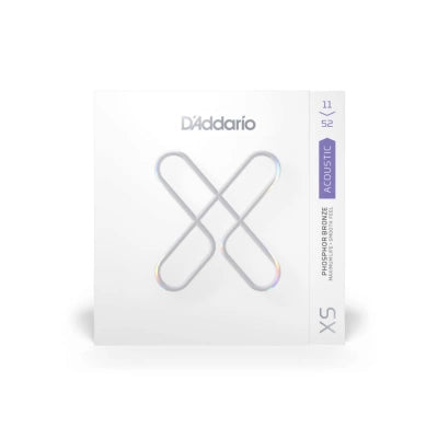 Daddario XSAPB1152 fosforbronse gitarstrenger (tilpasset lys, 11-52)
