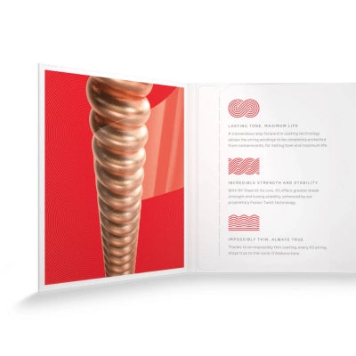 Daddario XSAPB1356 fosforbronse gitarstrenger (medium, 1356)