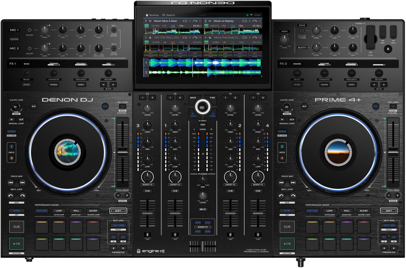 Denon DJ Prime 4+ DJ kontroller