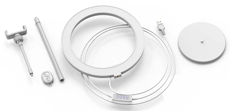 Digipower My Story 10" Desktop Ringlight med fjernkontroll