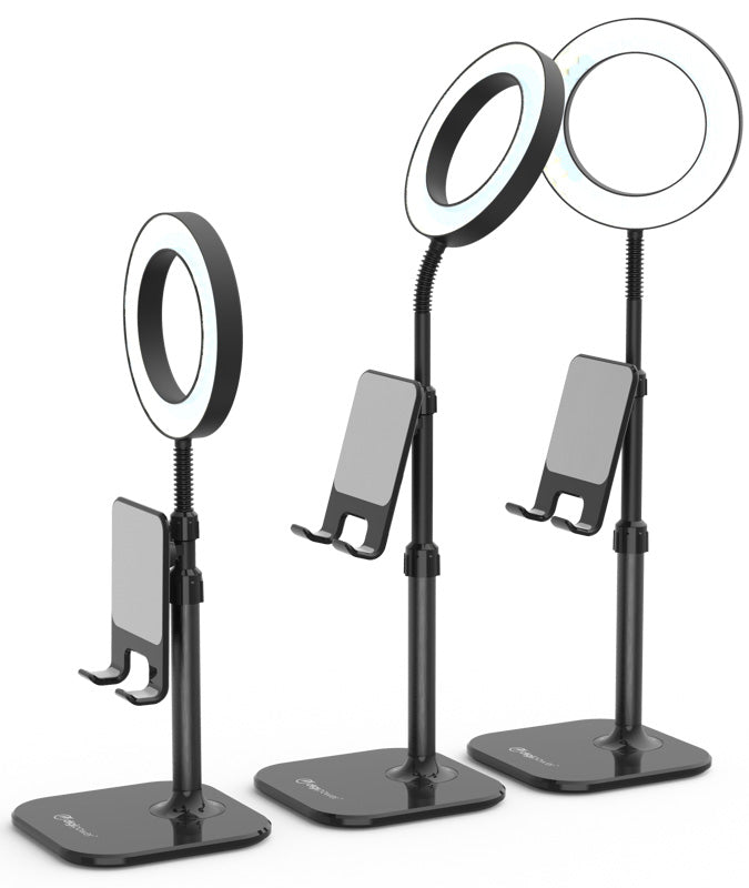 Digipower Succes Mobilholder med 6" Ringlight