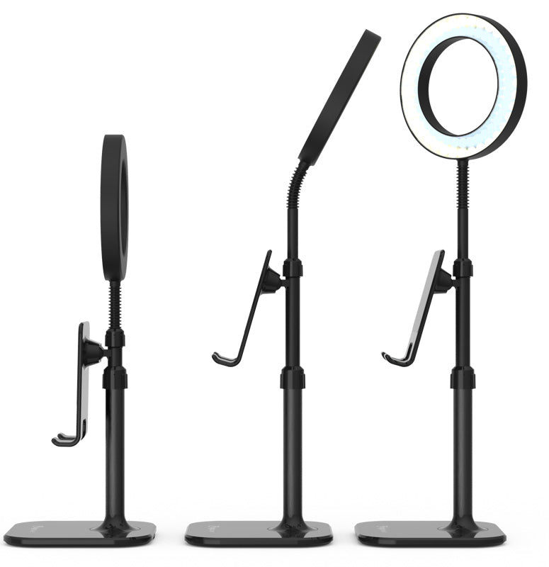 Digipower Succes Mobilholder med 6" Ringlight