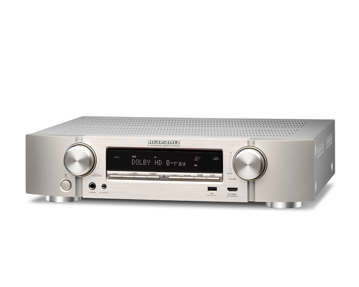Marantz NR1510/N1SG 5.2 Surround-mottaker, sølv