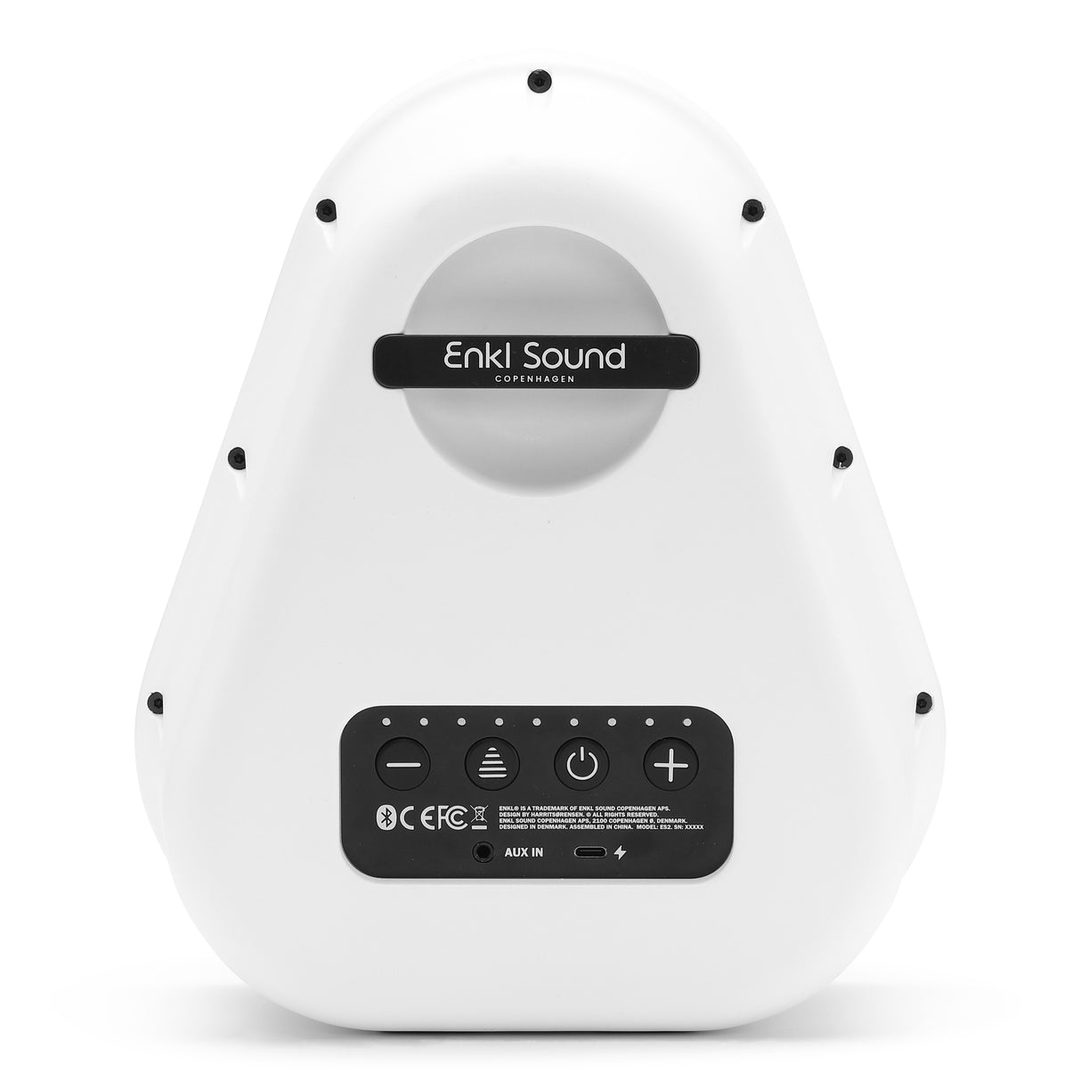 ENKL Sound ES2 Bluetooth høyttaler (hvit)