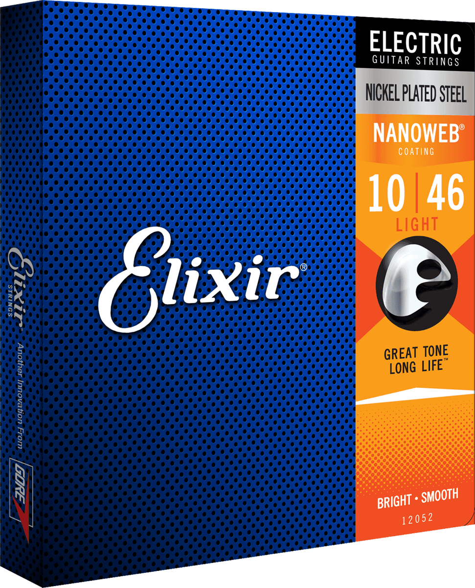 Elixir Nanoweb gitarstrenger (lette, 10-46)