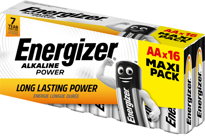 Energizer Power AA-batterier (16 stk)