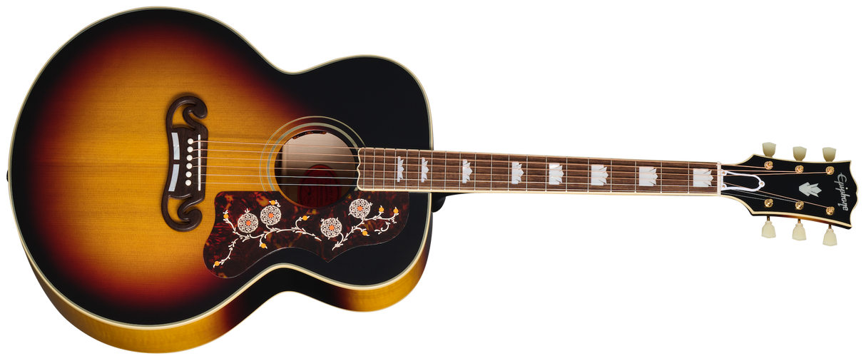 Epiphone 1957 SJ-200 ( Vintage Sunburst )