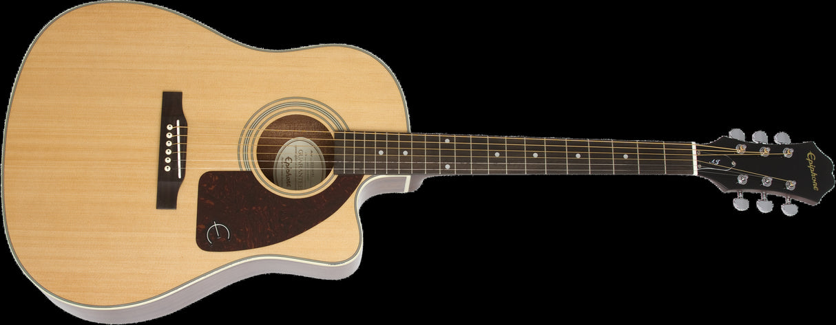 Epiphone AJ-210CE antrekk Western gitar (naturlig)