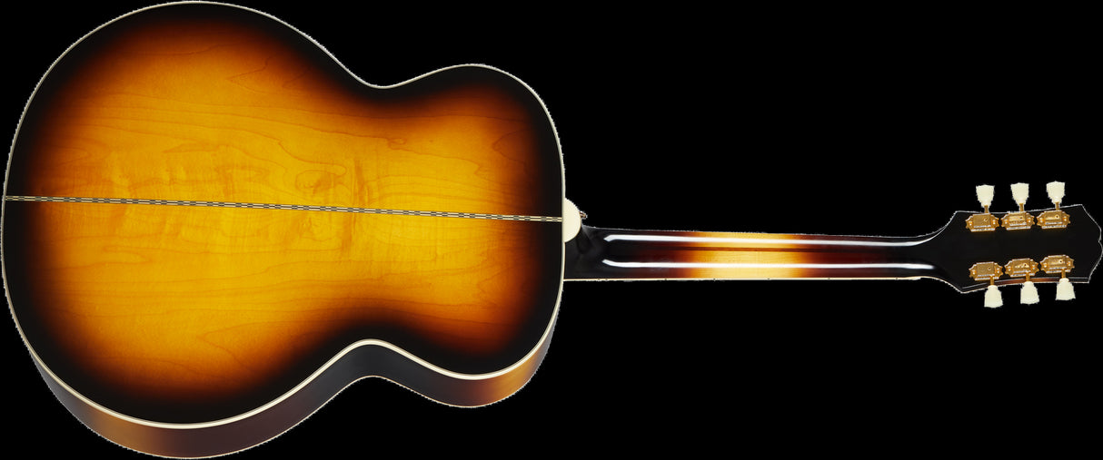 Epiphone J-200 Western Guitar ( Aged Vintage Sunburst Gloss )