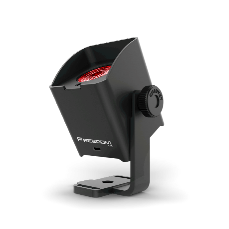 Chauvet FREEDOM H1 Batterilampe 4 stk. m. Veske (svart)