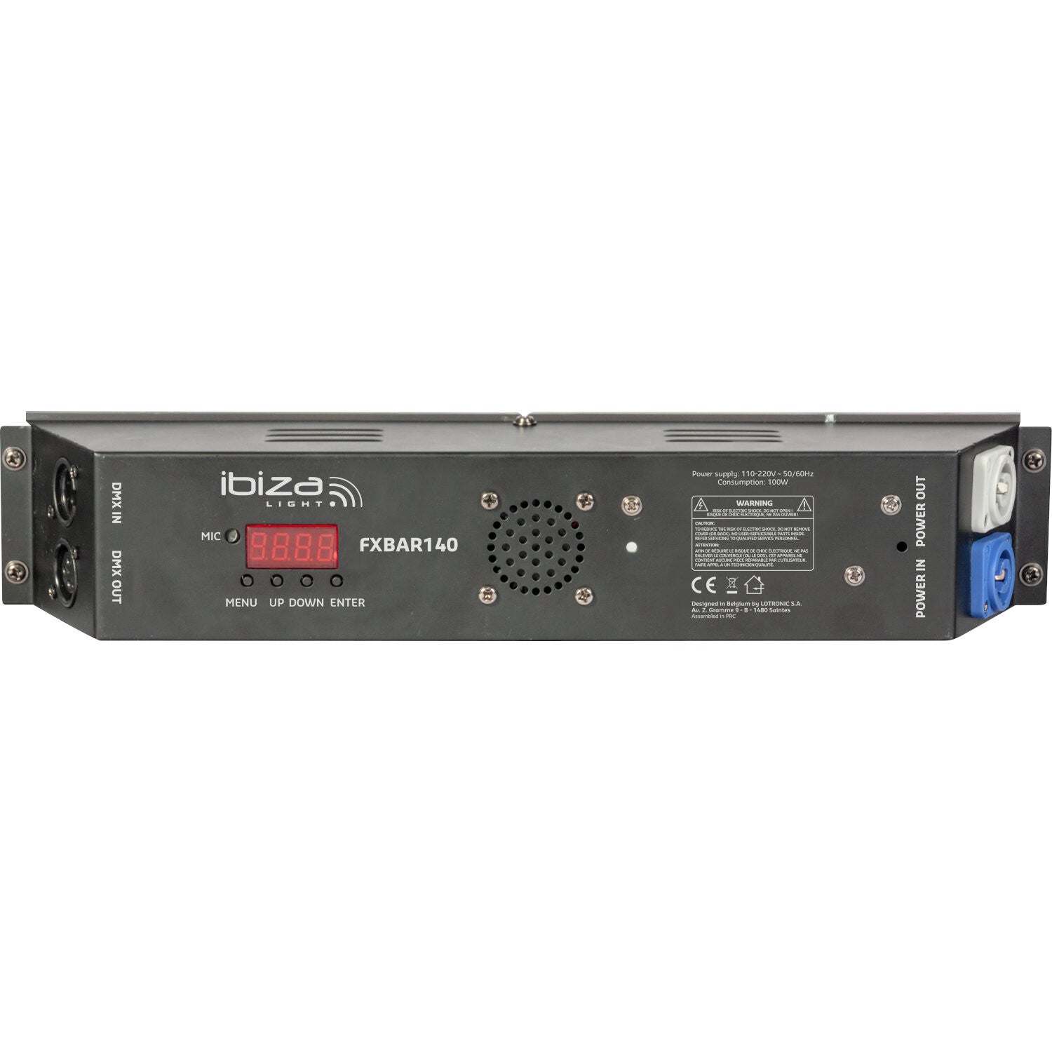 Ibiza LED FXBar140 56x 3-i-1 RGB LED