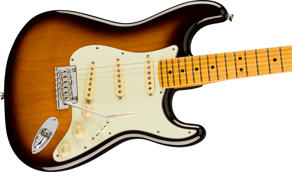 Fender Anniversary American Professional II Stratocaster elektrisk gitar (2-farget Sunburst )
