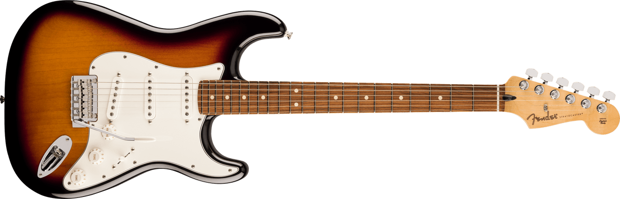 Fender Jubileumsspiller Stratocaster elektrisk gitar (2-farget Sunburst )
