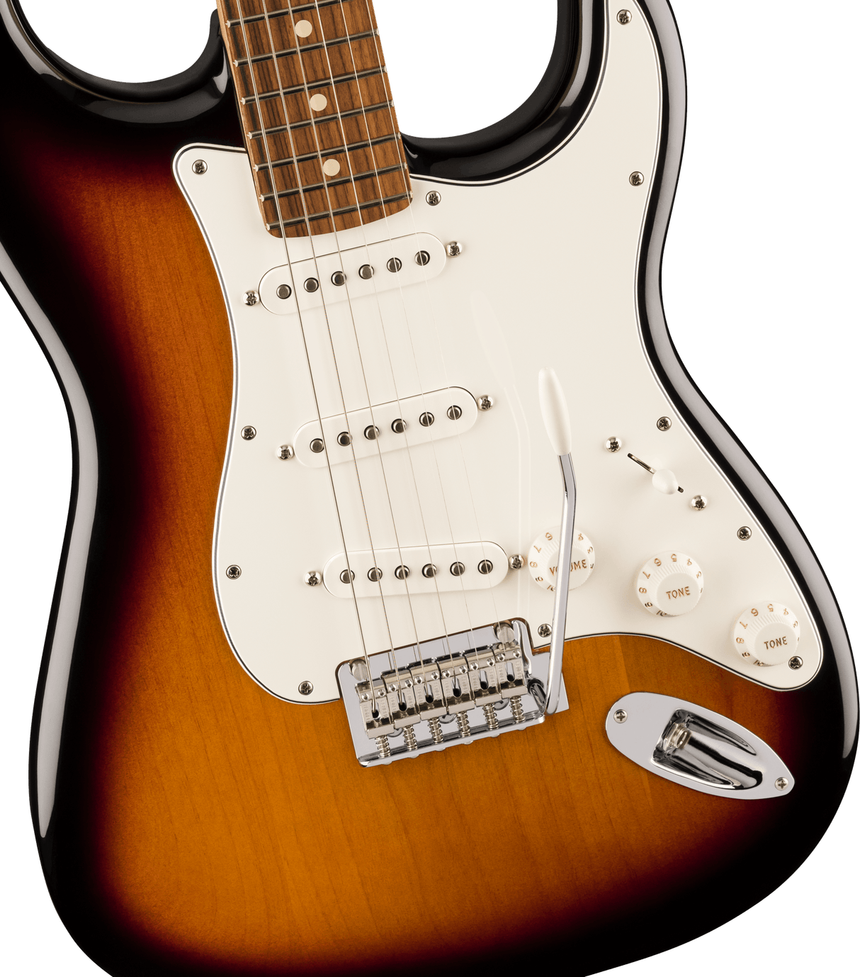 Fender Jubileumsspiller Stratocaster elektrisk gitar (2-farget Sunburst )