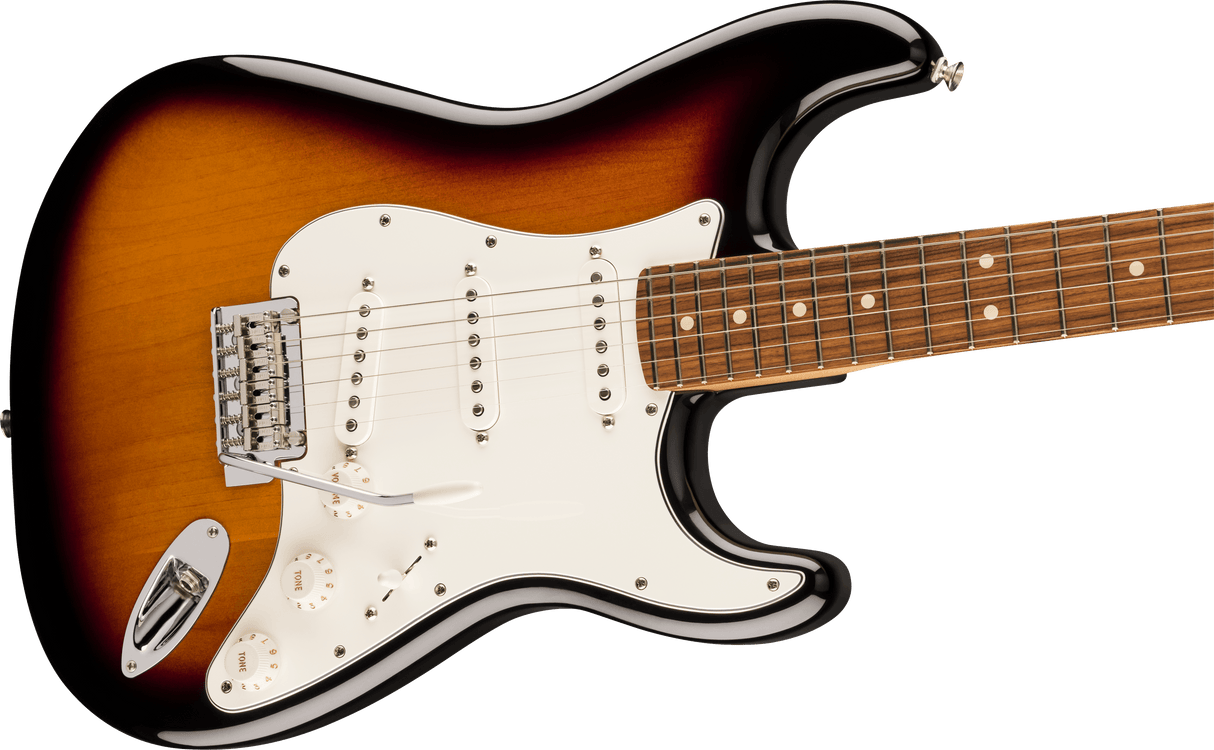 Fender Jubileumsspiller Stratocaster elektrisk gitar (2-farget Sunburst )