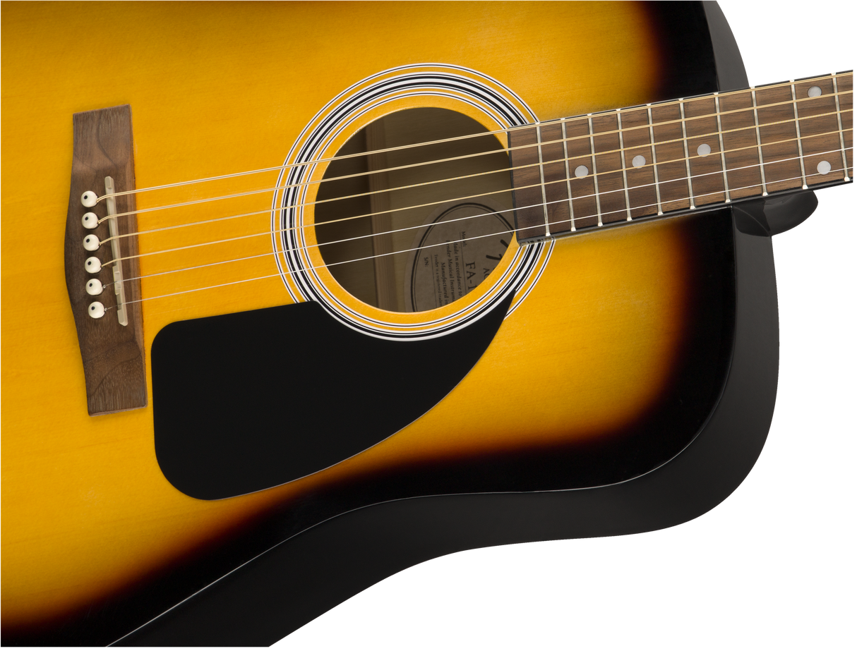 Fender FA-115 Dreadnought Western gitarpakke ( Sunburst )