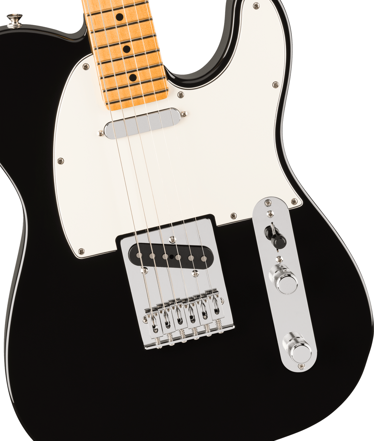 Fender Player II Telecaster elektrisk gitar (svart)