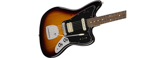 Fender Player Jaguar elektrisk gitar (Tricolor Sunburst )