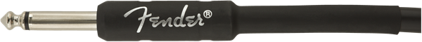 Fender profesjonell gitarkabel (svart, 3m)