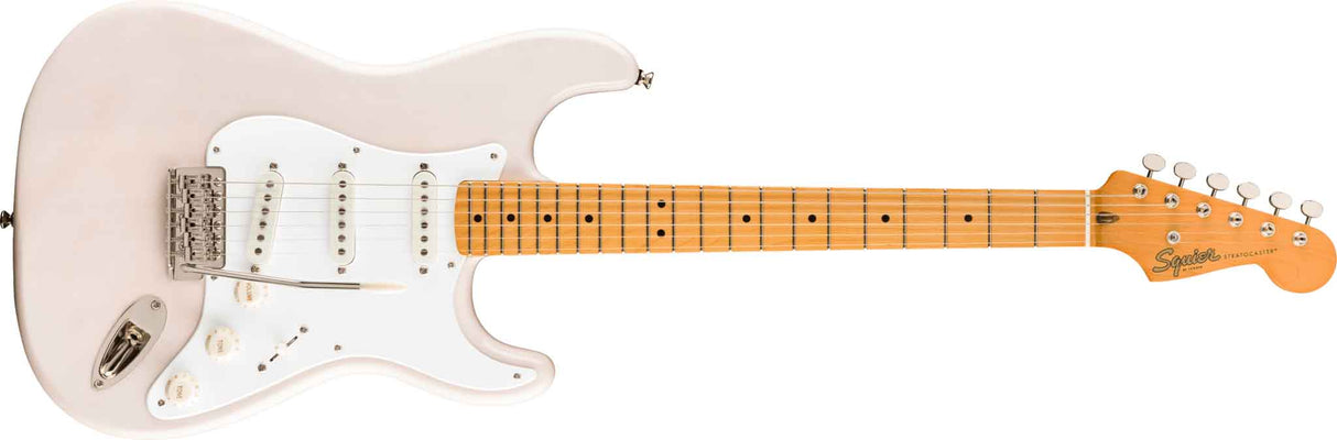 Fender Squier Classic Vibe Blonde 50s Stratocaster elektrisk gitar ( White )