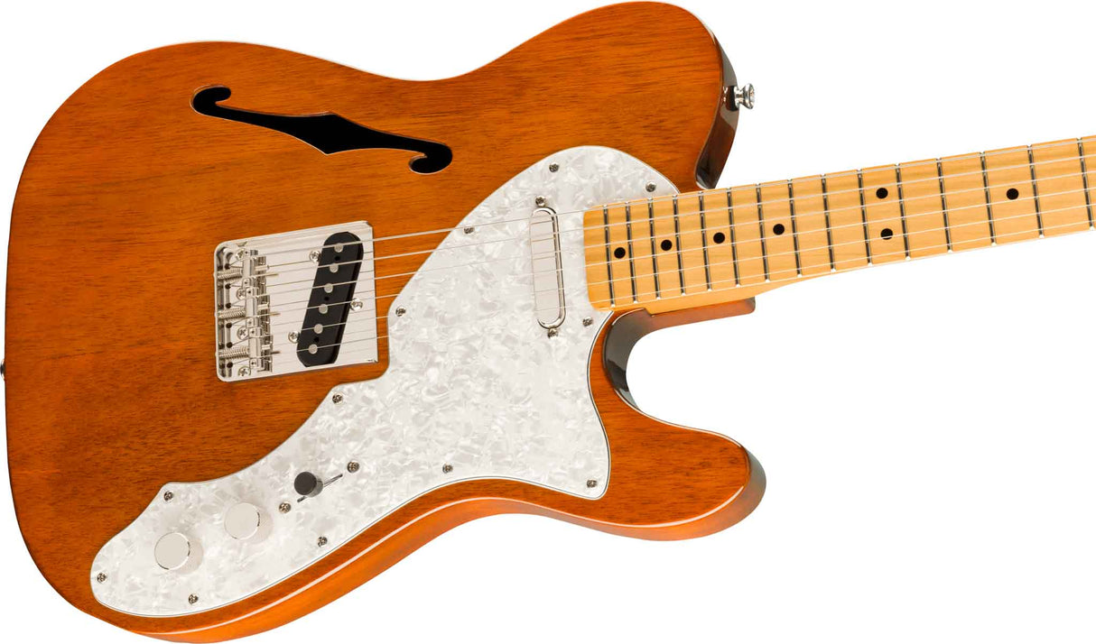 Fender Squier Classic Vibe '60s Custom Telecaster Thinline elektrisk gitar (naturlig)