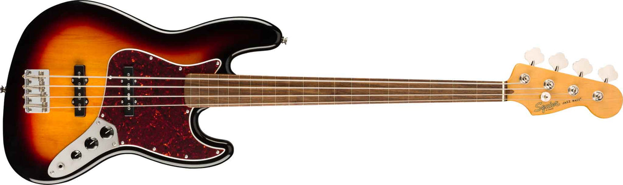 Fender Squier Classic Vibe '60s Jazz Electric Bass Fretless ( Sunburst )