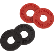 Fender Strap Blocks 4-pack (rød, svart)
