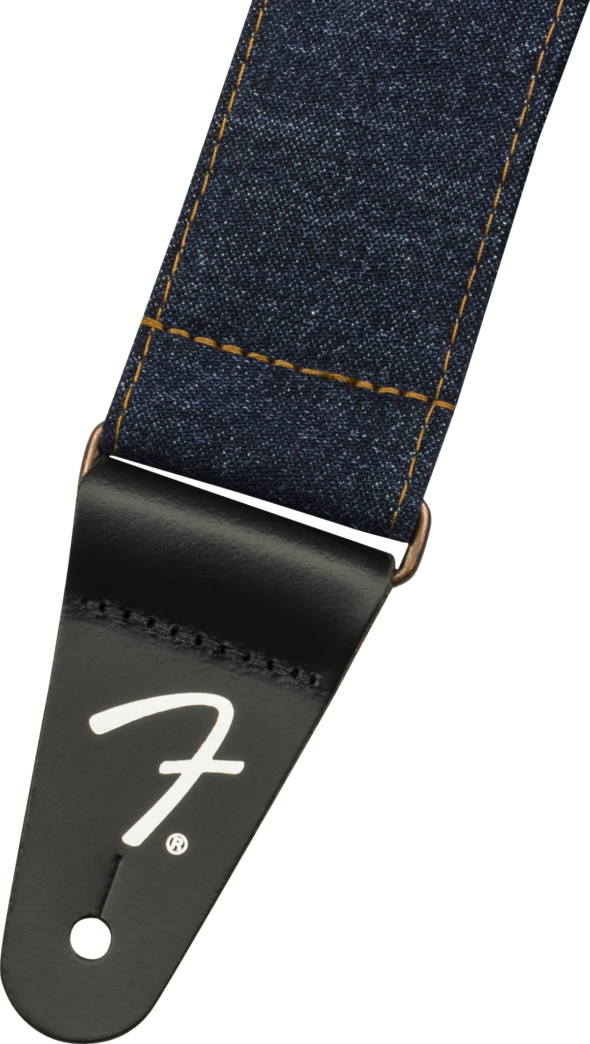 Fender x Wrangler Denim gitarstropp (Mørk Indigo, 2")