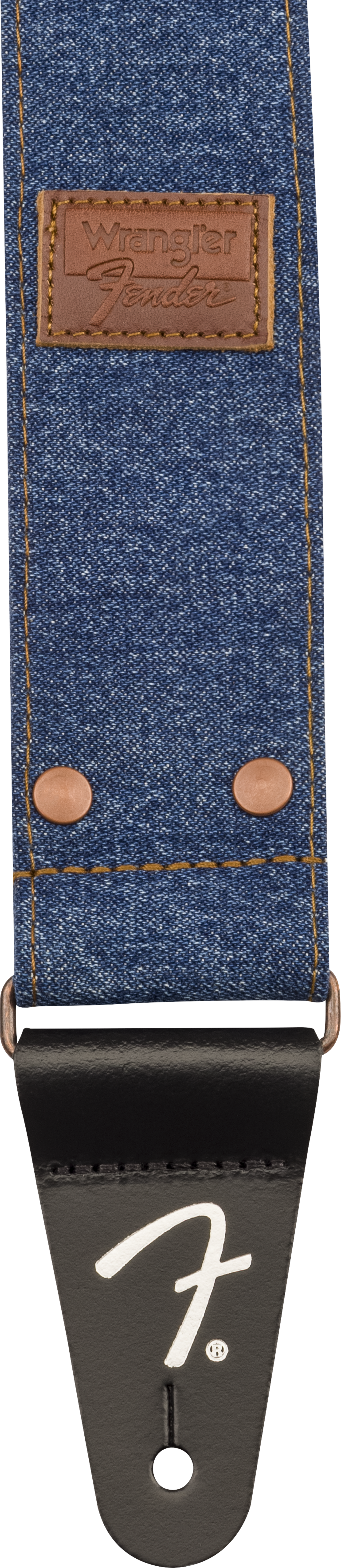 Fender x Wrangler Denim gitarstropp (Indigo, 2")