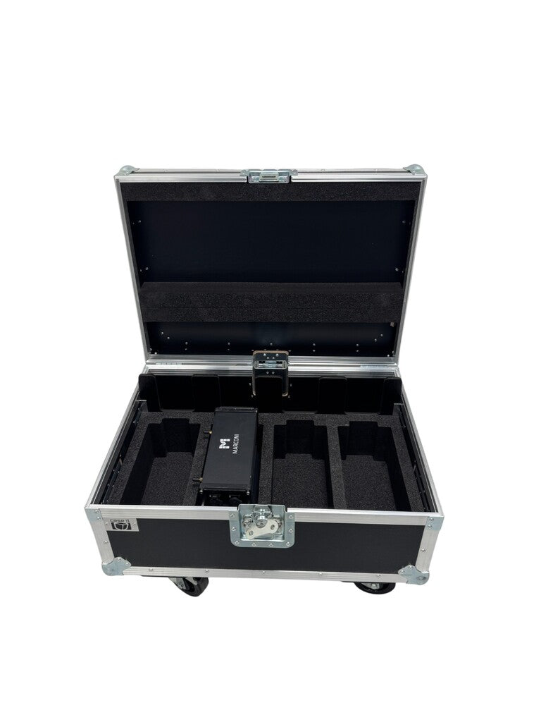 Marconi Flightcase til 4 X Apollo batterilampe