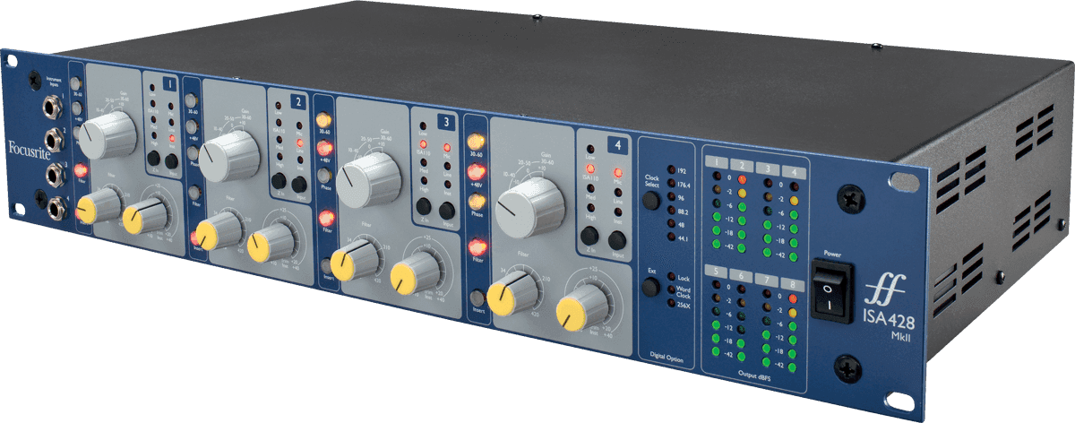 Focusrite ISA 428 mkII mikrofonforforsterker
