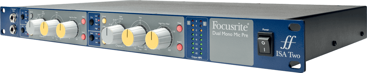Focusrite ISA TWO mikrofonforforsterker
