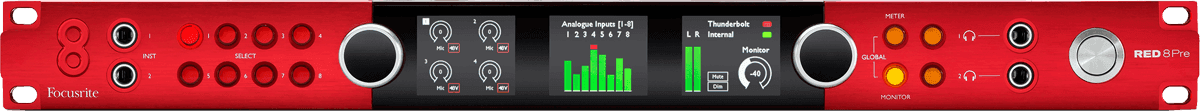 Focusrite Red 8 Pre-lydkort