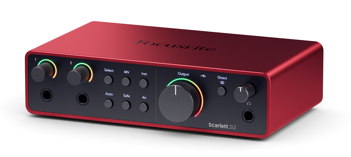 Focusrite Scarlett 2i2 4. generasjons lydkort
