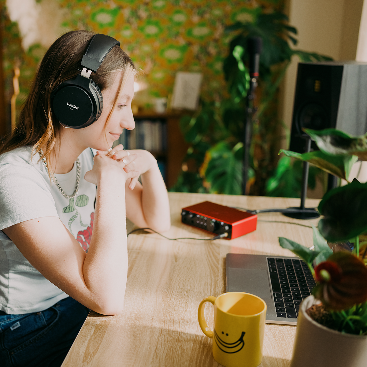 Focusrite Scarlett 2i2 4. generasjons lydkort