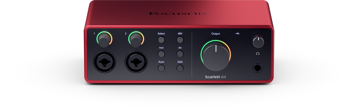 Focusrite Scarlett 4i4 4. generasjons lydkort