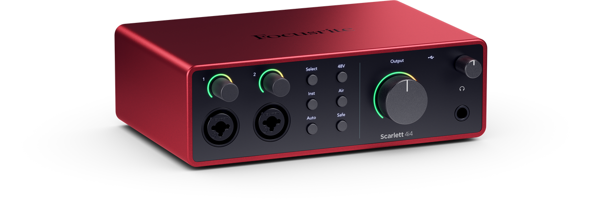 Focusrite Scarlett 4i4 4. generasjons lydkort
