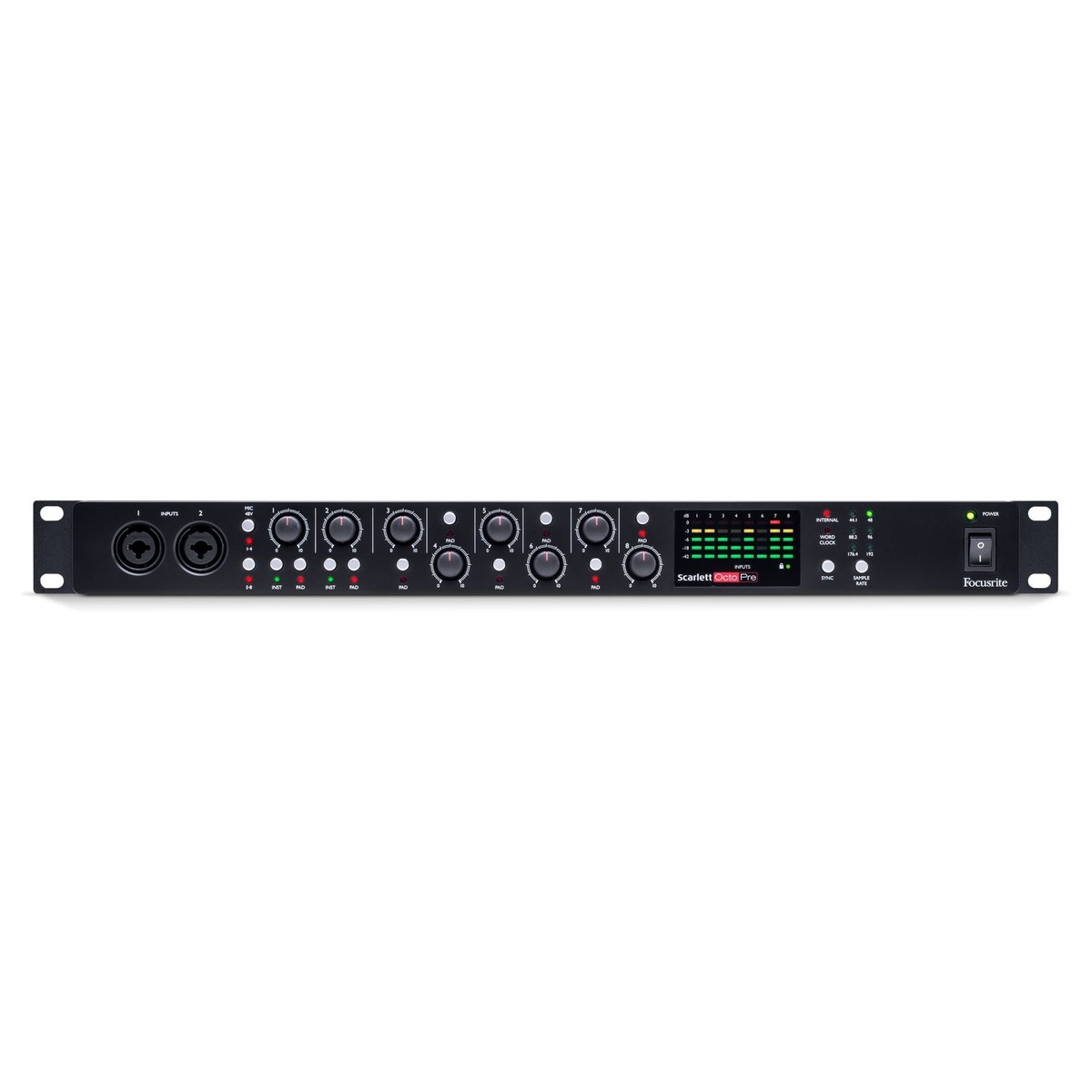 Focusrite Scarlett Octopre mikrofonforforsterker