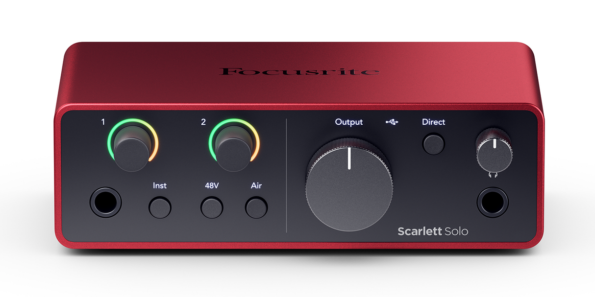 Focusrite Scarlett Solo 4. generasjons lydkort