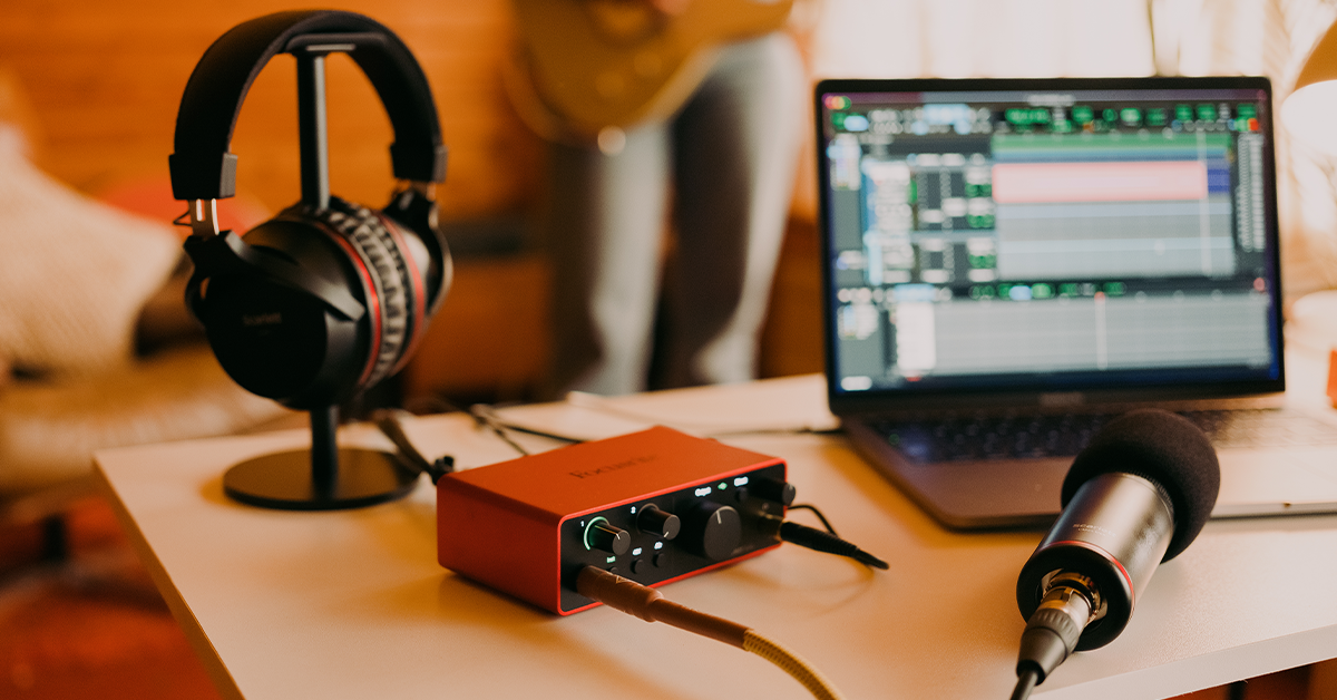 Focusrite Scarlett Solo 4. generasjons lydkort