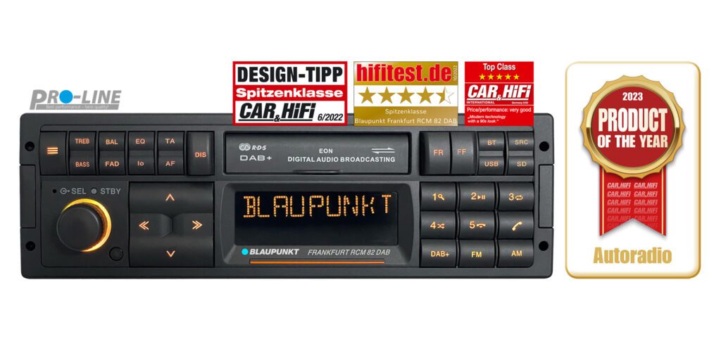Blaupunkt Frankfurt RCM 82 Bilradio med DAB+ og Bluetooth